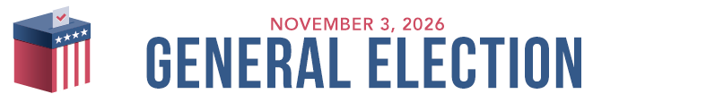 November 3, 2026, General Election